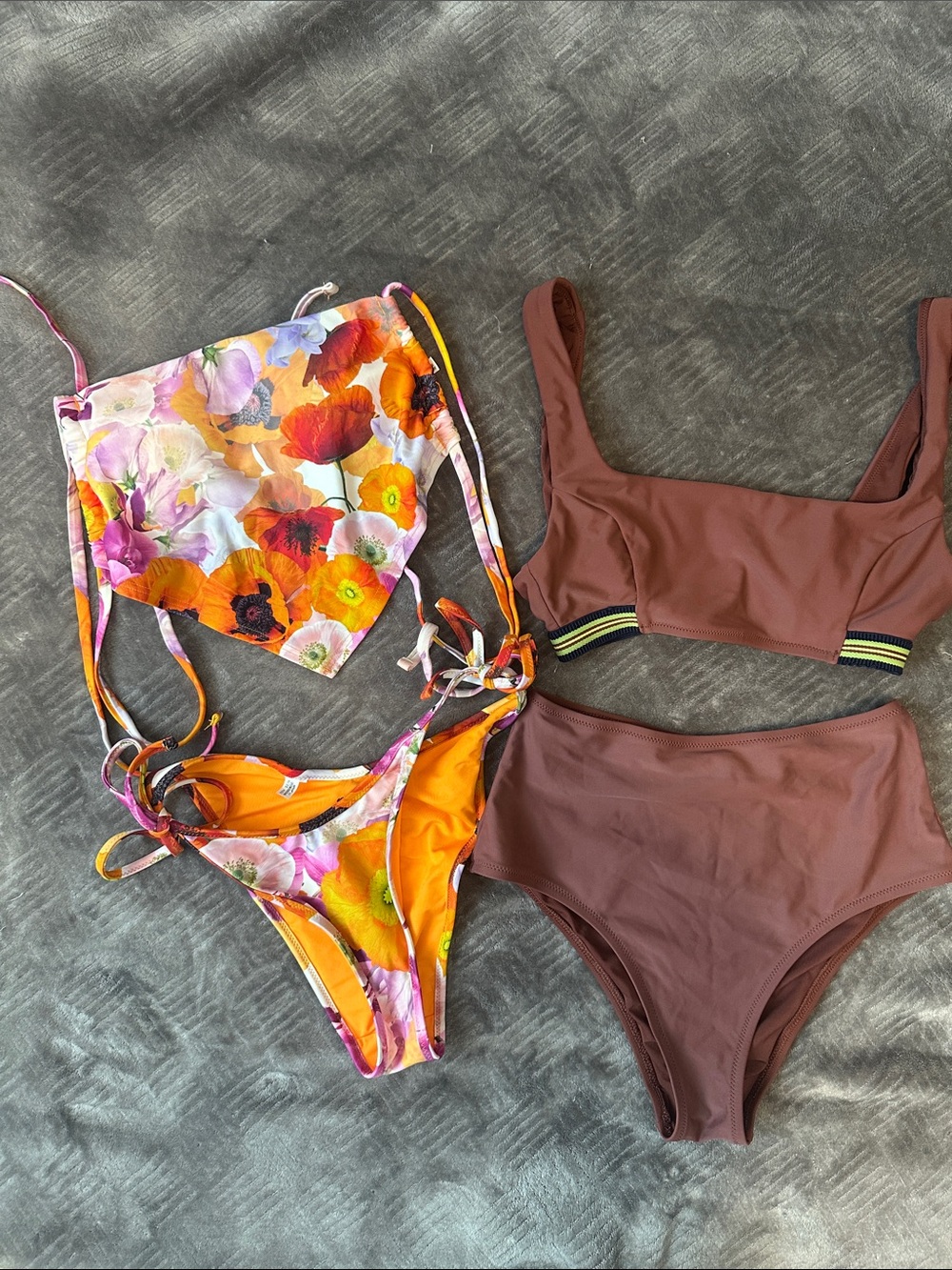 aerie XS swim suits- set of 2